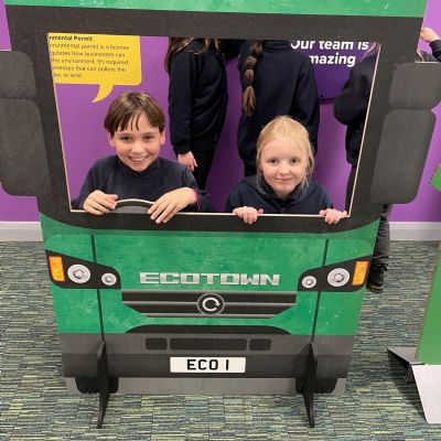 Year 4 Eco Town Trip